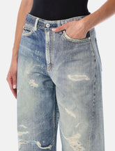 Our Legacy Full Cut denim print jeans - | Spazio Pritelli