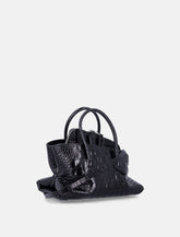 The Attico croc-print leather Top Handle "La Passeggiata Mini" - | Spazio Pritelli