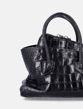 The Attico croc-print leather Top Handle "La Passeggiata Mini" - | Spazio Pritelli