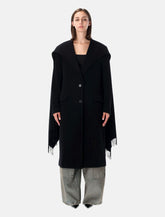 The Attico long wool coat - | Spazio Pritelli