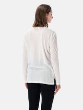 James Perse clear jersey long sleeve T-shirt - | Spazio Pritelli