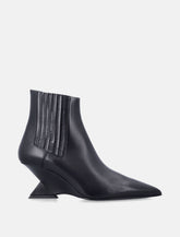 The Attico Cheope leather ankle boots - | Spazio Pritelli