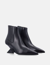 The Attico Cheope leather ankle boots - | Spazio Pritelli