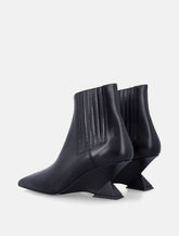 The Attico Cheope leather ankle boots - | Spazio Pritelli