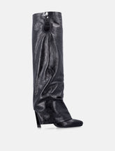 The Attico Leon leather boots - | Spazio Pritelli