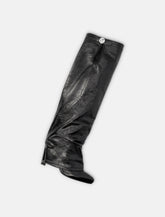 The Attico Leon leather boots - | Spazio Pritelli