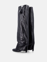The Attico Leon leather boots - | Spazio Pritelli