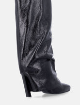 The Attico Leon leather boots - | Spazio Pritelli