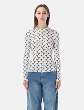 Marine Serre Moon All-Over Slim Top - | Spazio Pritelli