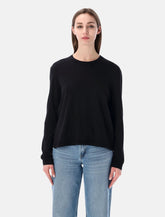 James Perse oversized crepe jersey long sleeve Tee - | Spazio Pritelli