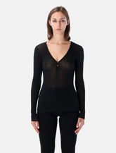 James Perse cotton cashmere Henley - | Spazio Pritelli