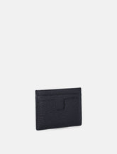 Tom Ford Grained Leather Card Holder - | Spazio Pritelli