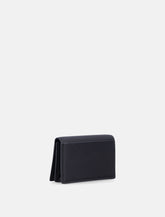 Tom Ford T Line business card holder black and gold - | Spazio Pritelli