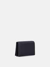 Tom Ford T Line business card holder black and silver - | Spazio Pritelli
