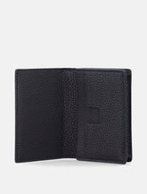 Tom Ford T Line business card holder black and silver - | Spazio Pritelli
