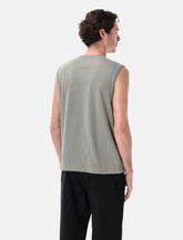 ROA Warmth sleeveless organic cotton Tee - | Spazio Pritelli