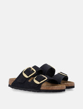 Birkenstock Arizona Big Buckle nubuck leather sandals -  | Spazio Pritelli