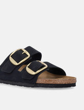 Birkenstock Arizona Big Buckle nubuck leather sandals -  | Spazio Pritelli