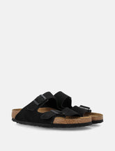 Birkenstock Arizona black suede sandals -  | Spazio Pritelli