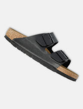 Birkenstock Arizona shiny embossed Birko-Flor sandals -  | Spazio Pritelli