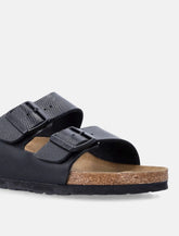 Birkenstock Arizona shiny embossed Birko-Flor sandals -  | Spazio Pritelli