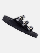 Birkenstock Florida Fresh Patent Leather Sandals -  | Spazio Pritelli