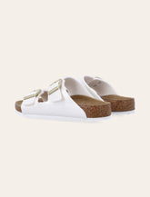Birkenstock Arizona Kids Birko-Flor® metallic pearl sandals -  | Spazio Pritelli