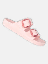 Birkenstock light rose Arizona Big Buckle EVA sandals -  | Spazio Pritelli