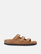 Birkenstock Florida Fresh mink nubuck sandal -  | Spazio Pritelli