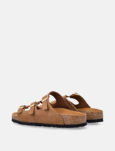 Birkenstock Florida Fresh mink nubuck sandal -  | Spazio Pritelli