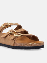 Birkenstock Florida Fresh mink nubuck sandal -  | Spazio Pritelli