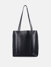 By Malene Birger Abilso square leather tote bag -  | Spazio Pritelli