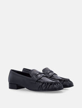 Prada leather woman's loafers -  | Spazio Pritelli
