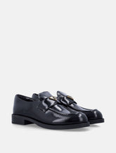 Prada brushed leather loafers -  | Spazio Pritelli