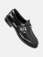 Prada brushed leather loafers -  | Spazio Pritelli
