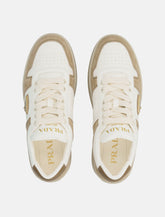 Prada Downtown leather sneakers -  | Spazio Pritelli