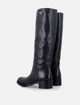 Prada Tall Leather Boots -  | Spazio Pritelli