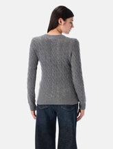 Polo Ralph Lauren Wool and Cashmere Cable Knit Sweater -  | Spazio Pritelli