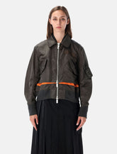 Sacai nylon twill blouson -  | Spazio Pritelli