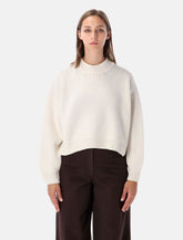 Sessùn Spero Wool cropped sweater -  | Spazio Pritelli