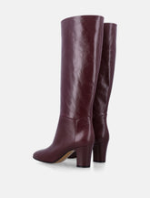 Alberta Ferretti leather knee boots -  | Spazio Pritelli
