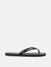 Prada brushed leather flip-flops -  | Spazio Pritelli