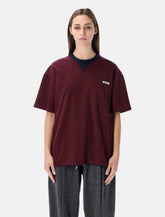 Prada striped oversized jersey t-shirt -  | Spazio Pritelli