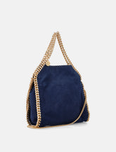 Stella McCartney blue and gold Falabella mini tote -  | Spazio Pritelli