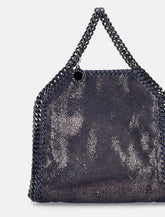 Stella McCartney navy blue Falabella Tiny tote -  | Spazio Pritelli