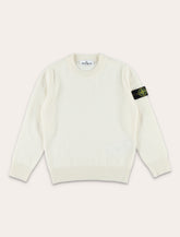 Stone Island Junior wool Compass sweater -  | Spazio Pritelli