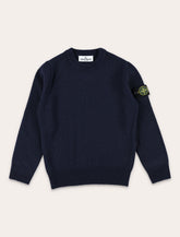 Stone Island Junior wool Compass sweater -  | Spazio Pritelli