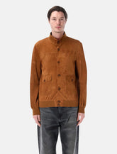Sword 6.6.44 suede jacket -  | Spazio Pritelli