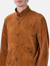Sword 6.6.44 suede jacket -  | Spazio Pritelli