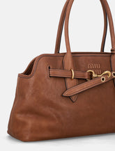 Miu Miu Aventure nappa leather bag -  | Spazio Pritelli